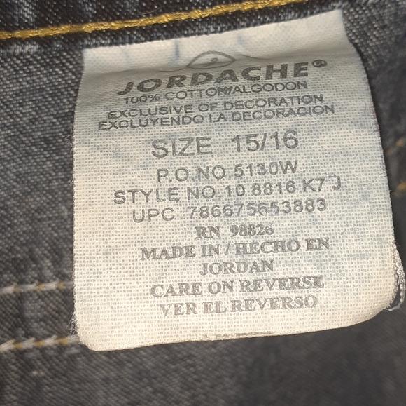 Jordache Demin blue jeans shorts - Picture 2 of 5